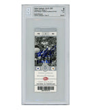 Adrian Peterson Autographed 10/21/07 "ROY" Slab Ticket Stub Beckett 40883
