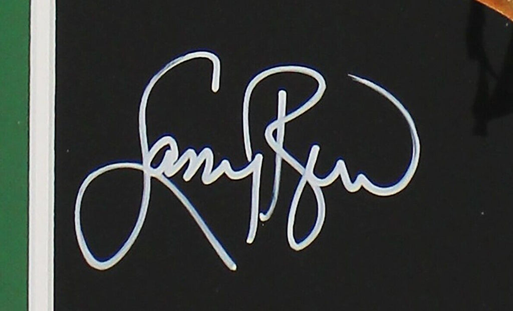 Larry Bird Signed Boston Celtics Framed 16x20 NBA Photo - Jumpshot ...