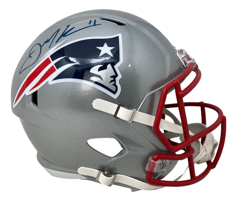 Julian Edelman Signed New England Patriots Full Size Speed Replica Helmet JSA