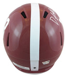 Alabama DeVonta Smith Signed Full Size Speed Rep Helmet W/ Case Fanatics