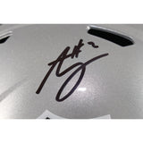 Ashton Jeanty Autographed Las Vegas Raiders F/S Helmet Beckett Witness 51022
