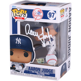 Aaron Judge Autographed Yankees Pinstripe Uniform Funko Pop! Vinyl Fanatics