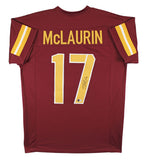 Terry McLaurin Authentic Signed Maroon Alternate Pro Style Jersey BAS Witness 2