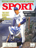 George Brett Signed Kansas City Royals Sport Magazine JSA FF17000