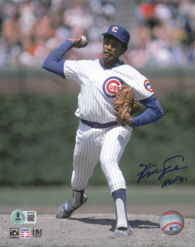 Chicago Cubs FERGIE JENKINS Signed 8x10 Photo #1 AUTO w/ HOF '91 - BAS