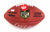 Marshall Faulk Signed NFL Authentic Football - Los Angeles Rams
