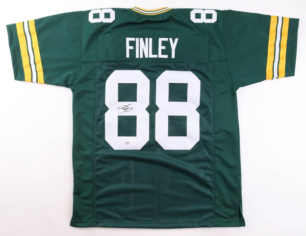 Jermichael Finley Signed Green Bay Packers Jersey (PSA COA) Super Bowl XLV Champ