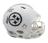 Joe Greene Signed Pittsburgh Steelers Speed Auth STS 3 NFL Helmet w/ "HOF 87"