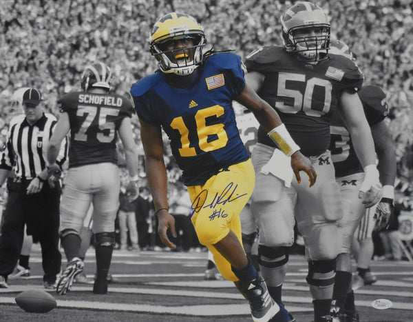 Denard Robinson Signed/Autographed 16x20 Photo Michigan JSA 212016