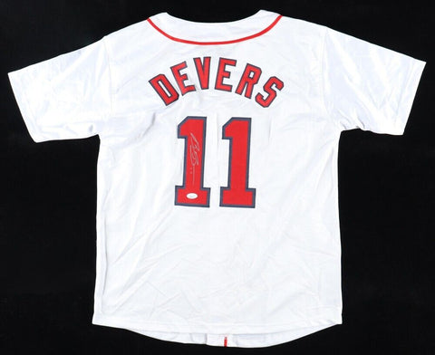 Rafael Devers Signed Boston Red Sox Jersey (JSA COA) 2018 World Series Champion