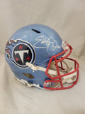 EDDIE GEORGE SIGNED TENNESSEE TITANS F/S FLASH SPEED AUTHENTIC HELMET FANATICS