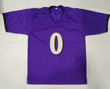 ROQUAN SMITH AUTOGRAPHED SIGNED PRO STYLE CUSTOM XL JERSEY BECKETT QR