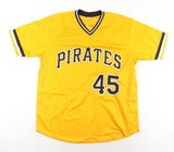 John Candelaria Signed Pittsburgh Pirates 1979 Jersey Inscribed "79 WSC" (JSA)