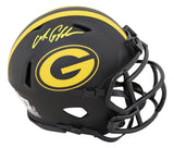 Packers Matthew Golden Signed Eclipse Speed Mini Helmet W/ Case BAS Witnessed