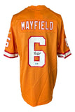 Baker Mayfield Signed Tampa Bay Buccaneers Orange Nike Game Replica Jersey BAS