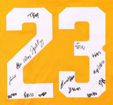 Tennessee Volunteers 2023-24 Signed by 15 Jersey (Beckett) Slaughter, Gibson, ++