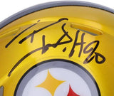 T.J. Watt Pittsburgh Steelers Autographed Riddell Flash Speed Mini Helmet