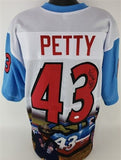 Richard Petty Signed 'The King' Nascar Football Jersey (JSA Witness COA)