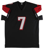 Michael Vick Authentic Signed Black Pro Style Jersey Autographed JSA Witness