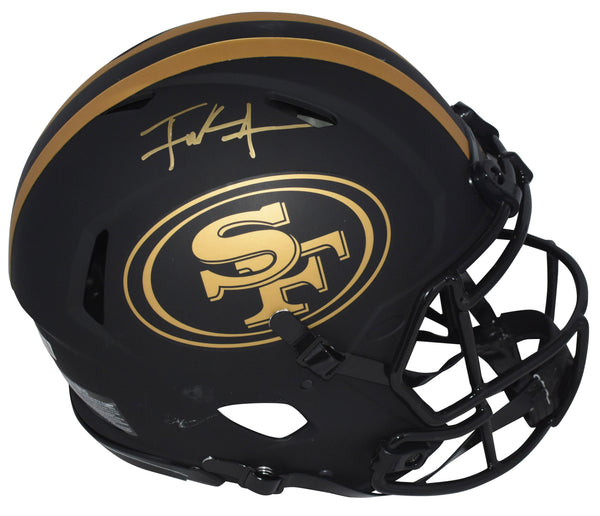 FRANK GORE SIGNED SAN FRANCISCO 49ERS ECLIPSE AUTHENTIC SPEED HELMET BECKETT