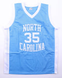 Bob McAdoo Signed North Carolina Tar Heels Jersey (JSA) #2 Overall Pick 1972