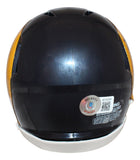 Kurt Warner Autographed Los Angeles Rams Spd TB Mini Helmet BAS 40333
