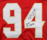 Ryan Lomberg Signed Florida Panthers Jersey Inscribed "2024 S.C. Champs" (JSA)
