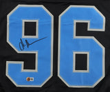 Al-Quadin Muhammad Signed Detroit Lions Jersey (Beckett) 2017 Draft Pick / L.B.
