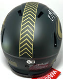 Packers MATTHEW GOLDEN Signed Full Size Authentic 2025 SALUTE Helmet AUTO - BAS