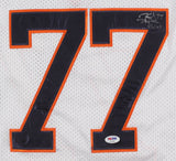 Karl Mecklenburg Signed Denver Broncos Jersey (PSA COA) 6xPro Bowl Linebacker