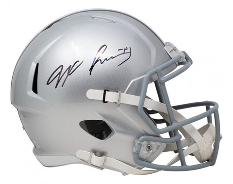 Jaxon Smith-Njigba Signed Ohio State Buckeyes Full Size Speed Helmet /Beckett QR