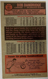 Milw Bucks NBA Champ BOB DANDRIDGE Signed 1976-77 Topps Card #81 AUTO - HOF