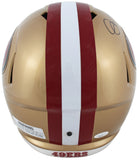 49ers Joe Montana Authentic Signed Full Size Speed Rep Helmet Autographed JSA