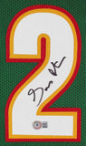 Gary Payton Signed Seattle Supersonics Jersey (Beckett) 2006 NBA Champion Guard