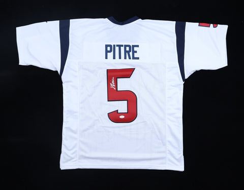 Jalen Pitre Signed Houston Texans Jersey (JSA) 2022 2nd Round Pick / Def. Back