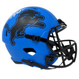 Calvin Johnson Detroit Lions Signed Riddell Rave Replica Helmet BAS/Beckett