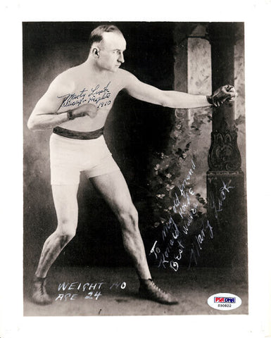 Marty Luck Autographed Signed 8x10 Photo PSA/DNA #S50822