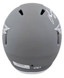 Eagles Eric Allen "HOF 25" Signed Slate Full Size Speed Rep Helmet BAS Witnessed