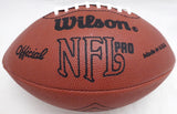Joe Montana Autographed Collectors Choice Leather Football 49ers Beckett BJ25174