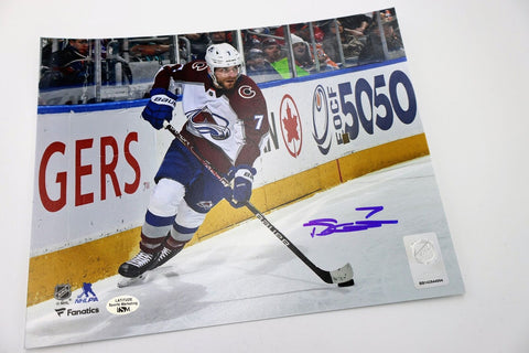 Devon Toews Colorado Avalanche Signed 8x10 Photo Fanatics and LSM COAs