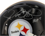 Jerome Bettis Pittsburgh Steelers Signed Authentic Helmet & "HOF 15" Insc