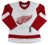 Red Wings Gordie Howe Mr. Hockey Signed White Adidas Jersey Auto 10! PSA #T76875