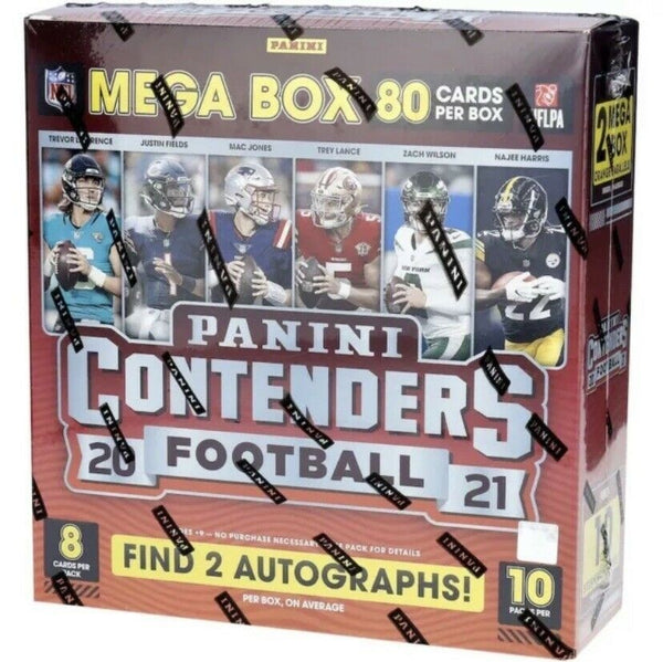 2021 Panini Contenders Football Fanatics Mega Box (Orange Parallels)