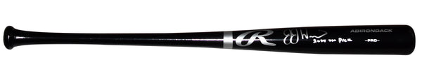 JJ WETHERHOLT SIGNED ST LOUIS CARDINALS BLACK RAWLINGS BAT W/ 2024 7TH PICK