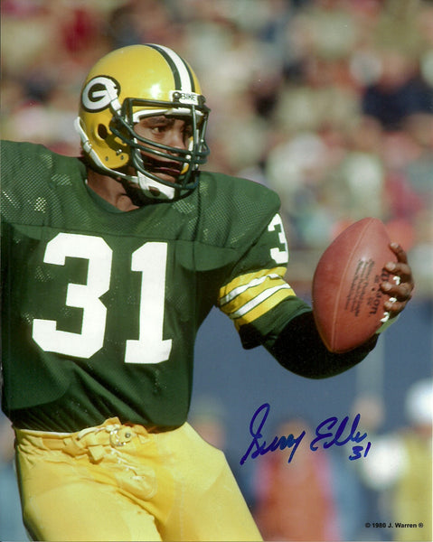 Packers Hall of Famer GERRY ELLIS Signed 8x10 Photo #1 AUTO ~ GBP HOF'er