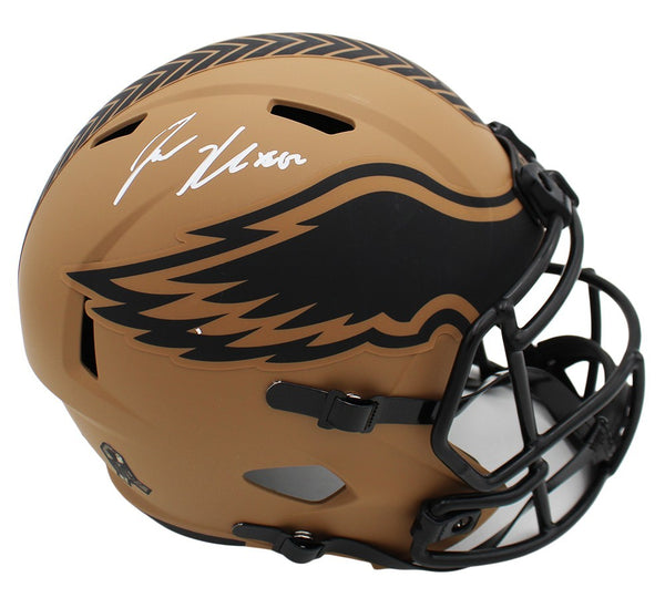 Jason Kelce Signed Philadelphia Eagles Speed Full Size STS 2 NFL Helmet