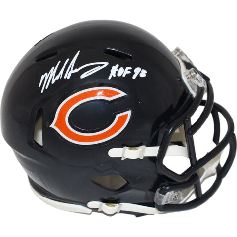 Mike Singletary Autographed/Signed Chicago Bears Mini Helmet JSA 42022