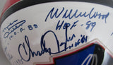 NFL Hall of Famers Multi-Signed (32) Full Size Replica Football Helmet 213068