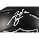 Ashton Jeanty Autographed Las Vegas Raiders Mini Helmet Blaze Beckett 51007
