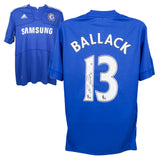 Michael Ballack Signed Chelsea FC Soccer Jersey #13 with Beckett Witness